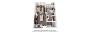 a stylized floor plan of a 2103 sq ft