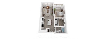 a 1 bedroom floor plan  woodland heights apartments