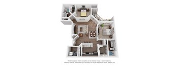 a stylized floor plan of a 2103 sq ft house