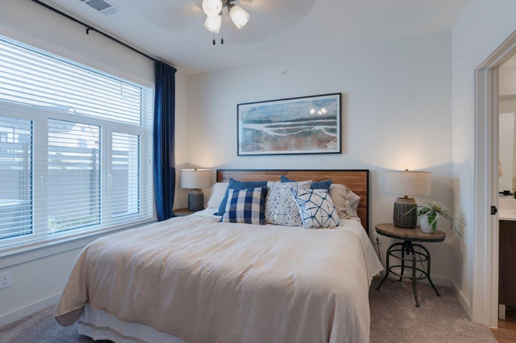 Model Bedroom at Hermosa Village, Leander, TX, 78641