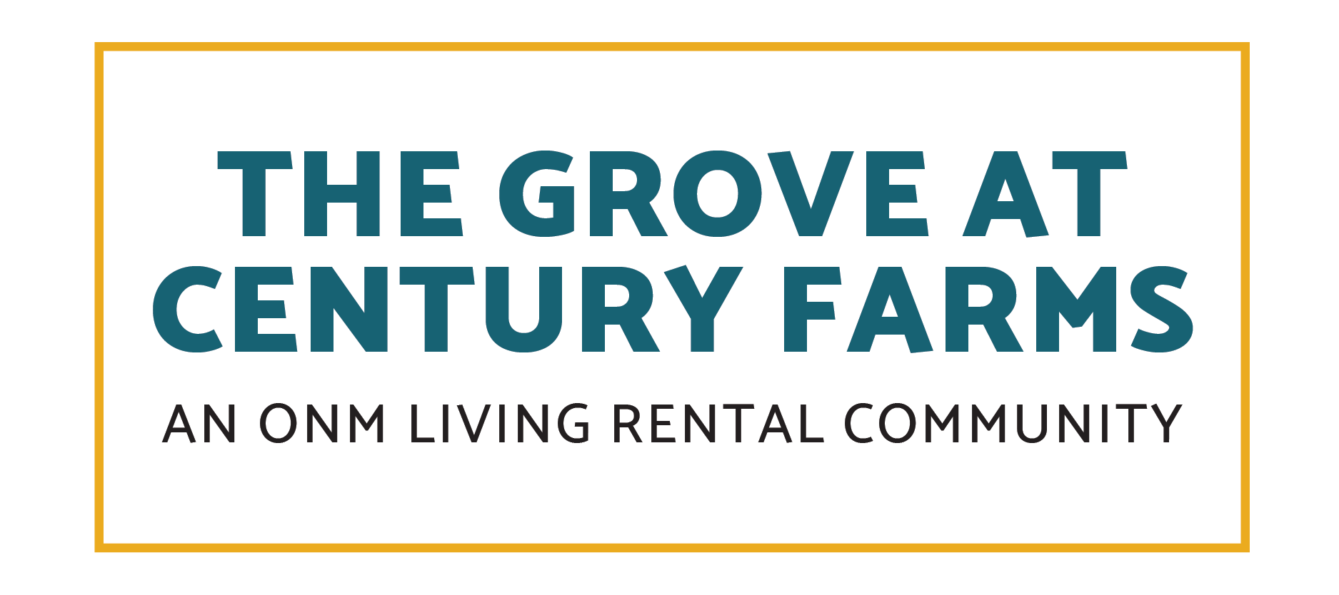 The Grove at Century Farms is an ONM living rental community.