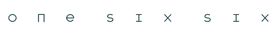 A green background with a series of letters that spell out "OPEX SIX SIX".