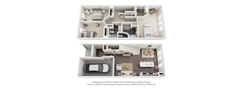 3 bedroom floorplan