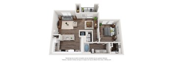 bedroom floor plan an in 2d