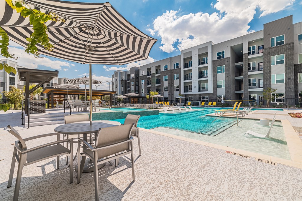 take a dip in our resort style swimming pool