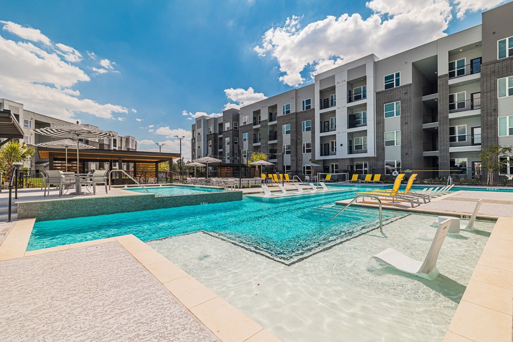 take a dip in our resort style swimming pool