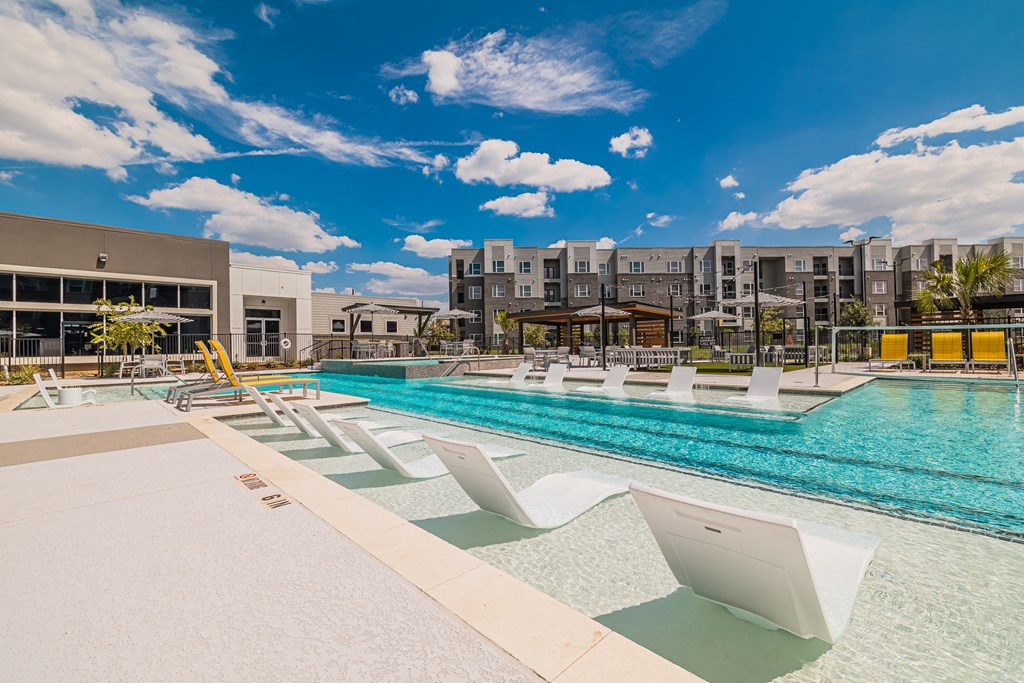 take a dip in our resort style swimming pool
