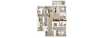 A series of images showing different floor plans of a house.