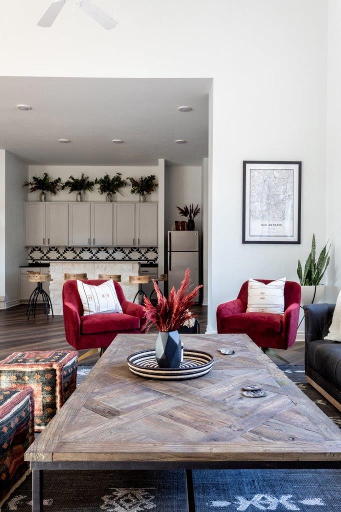 resident clubroom in san antonio apartment