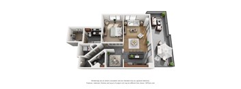 2 bedroom floor plan  the residences atmask