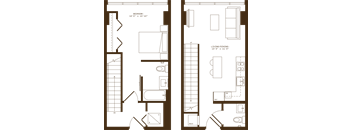 A floor plan shows a bedroom that is 12'0" x 10'10" and a living/dining area that is 13'3" x 11'3".