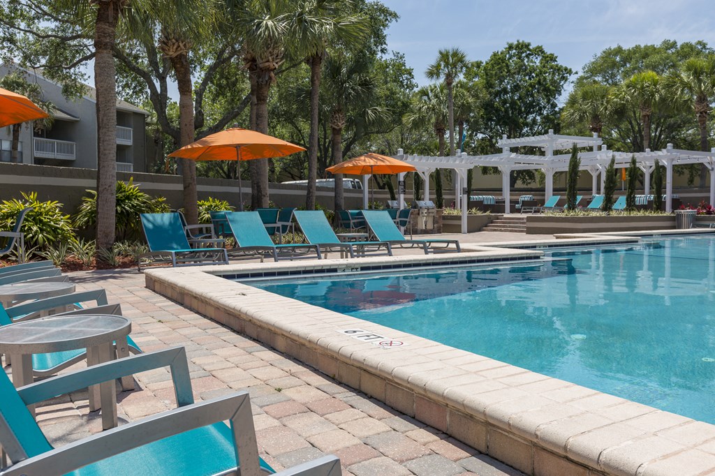 the swimming pool at the resort at longboat key club