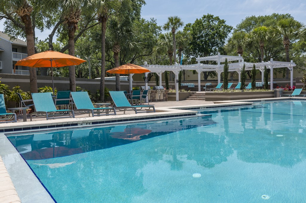 the swimming pool at the resort at longboat key club