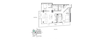 this is the floor plan of the renovated office
