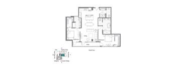 the typical floor plan of the residence