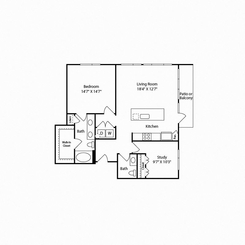 a5 floor plan in fort worth tx apartments