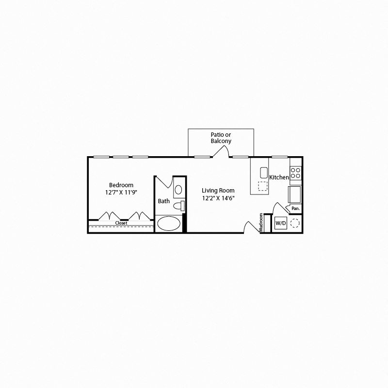 l1 floor plan in fort worth tx apartments