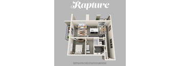 a floor plan of the ravine