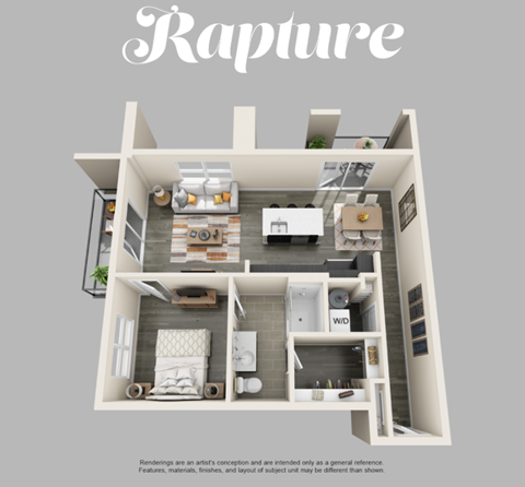 a floor plan of the ravine