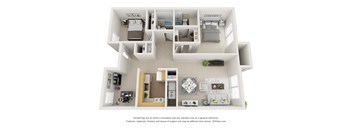 a floor plan is shown in this image