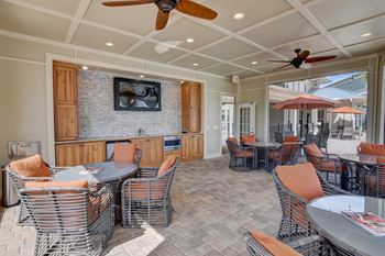 Outdoor Kitchen and Entertainment Area