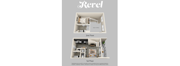 the revel floor plan | 2nd and 3rd floor