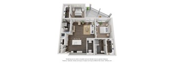 a floor plan of a 1 bedroom192 sq ft house