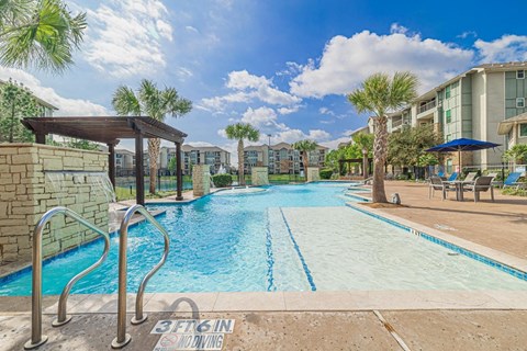 the swimming pool at the preserve at polo apartments fl