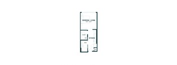 bedroom floor plan | apartments in pittsburgh pa | the mille brookhaven apartment