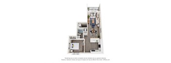 a floor plan of a 2100 sqft apartment