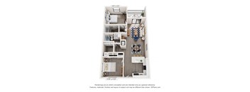 a floor plan of a 1 bedroom apartment with a bathroom and a balcony