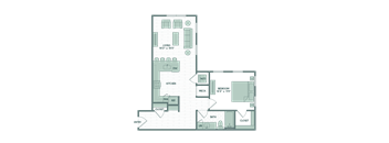 a floor plan of a house with a wiring diagram