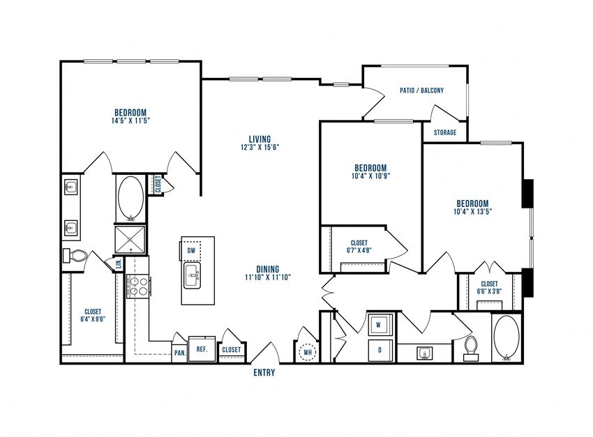 Modern Apartments for rent in Allen TX