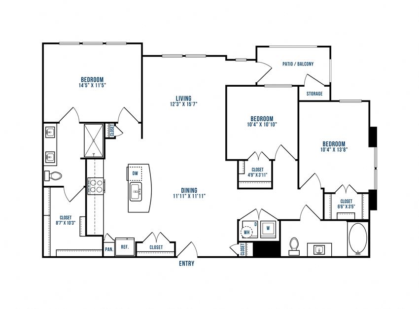 Modern Apartments for rent in Allen TX