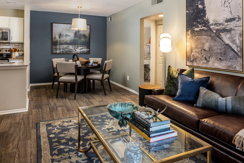 Model Apartment Home Living Room