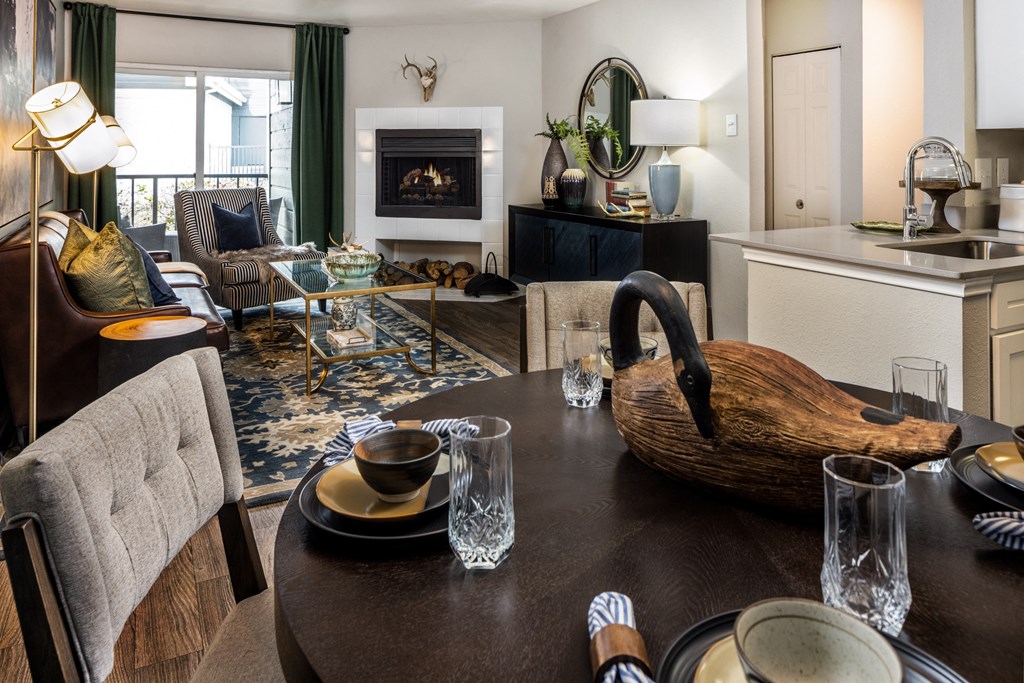 Model Apartment Home Living Room