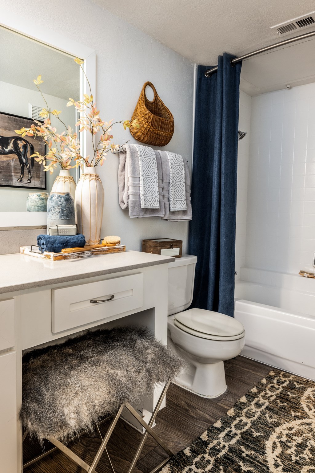 Model Apartment Home Bathroom