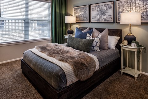 Model Apartment Home Bedroom