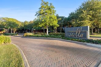 Stella front entrance sign