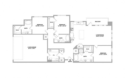 11101 West Airport Blvd Studio-3 Beds Apartment for Rent - Photo Gallery 50