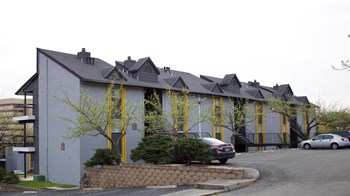 exterior of apartments