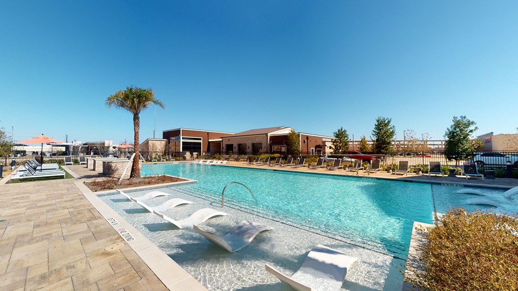 take a dip in our resort style pool