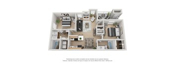 bedroom floor plan an open concept layout with a large bedroom
