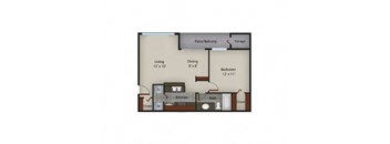 two bedroom floor plan apartments for rent the commons