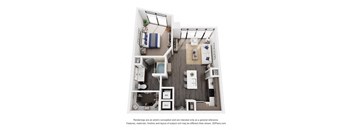 a 1 bedroom floor plan  summit