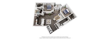a conceptual drawing of a floor plan of a house