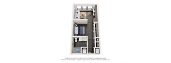bedrooms floor plan  apartments for rent in the villas at spring valley