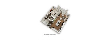 an illustration of a floor plan of a house