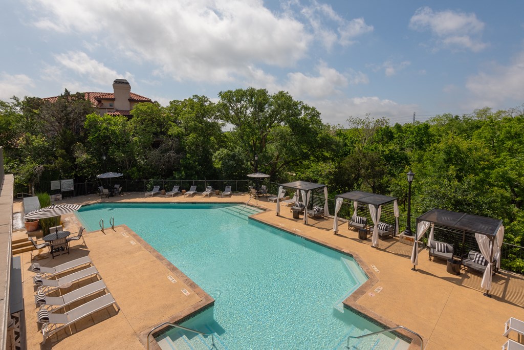 take a dip in our resort style pool