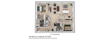the floor plan of 488 4th ave tx